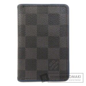 Louis Vuitton Organizer de Poche Graphite Black Wallet
